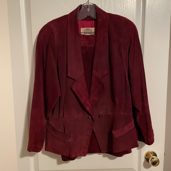 Vintage late 80’s early 90’s suede and leather - Picture 4 of 16